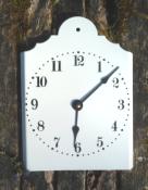 Horloge maille Blanche ide tendance dco objet maill