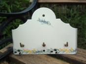 Accroche-torchon maill Provence dco Vintage plaque mail