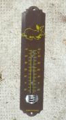 Thermomtre maill Vintage 25 cm Chocolat lapin Armail Emalia