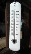 French enamel white thermometer: low price, traditional, fun, quality