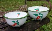 2 plats maills Piment d'Espelette saladiers maills cuisine mail et cetera