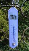 Thermomtre extrieur maill chien de chasse Armail Emalia 30 cm