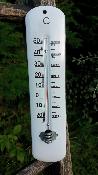 French enamel white thermometer: low price, traditional, fun, quality