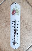 Thermom�tre ext�rieur �maill� Fruits bouquet: thermom�tre �mail id�al au jardin 30 cm