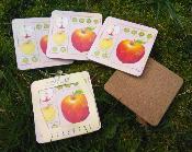 4 sous-verres dco fruits, ide cuisine dco pratique utile et bon march