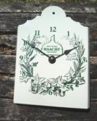 Horloge plaque maille publicitaire Vintage bire Brasserie Haacht