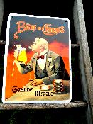 Plaque émaillée publicitaire Bière de Charmes: plaque émail numérotée de qualité made in France