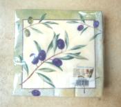 Paquet 20 serviettes papier qualit trois plis Olives