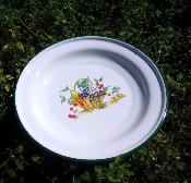 Plat maill panier de fruits vaisselle maille mail et cetera 26 cm