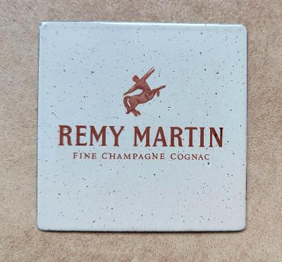 Magnet champagne Remy Martin : plaque émaillée Pub ancienne aimantée