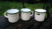 Mug maill Hidden Cabin, lot 3 tasses mailles originales made in France