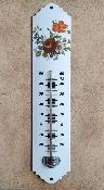 Thermomtre maill fleurs bouquet Armail Emalia: thermomtre mail vritable 30 cm