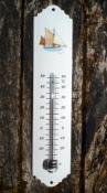 Thermomtre mural maill dcor Voilier extrieur dcoratif 30 cm