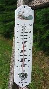 Thermomtre extrieur dcoratif maill Oies 25 cm: thermomtre extrieur intrieur
