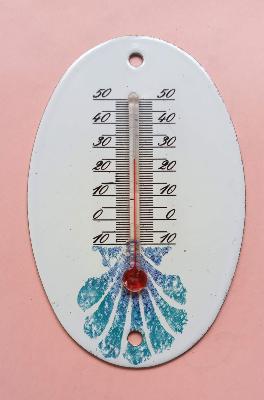 Petit thermomètre émaillé déco thème marin thermomètre extérieur intérieur
