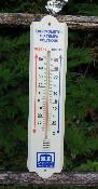 Thermomtre du temps politique plastique 25 cm dcoration amusante