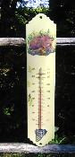 Thermomtre mural maill Renard made in France 30 cm 