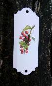 Porte cls maill Fruits rouges ou porte gant salle de bain