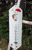 Thermomtre maill extrieur dcoratif Bcassine 35 cm Armail Emalia