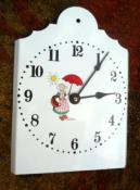 Horloge maille Bcassine dco cuisine Vintage made in France