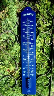 Acheter un thermomètre émail ou bois en France: bon plan pour la planète!
