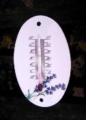 Petit thermomtre maill motif fleur thermomtre extrieur dcoratif 