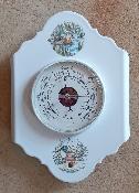Baromtre plaque maille dco canards made in France animaux de la ferme