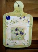 Planche  dcouper mlamine Olives dco Provence ide cuisine dco