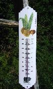 Thermomtre maill Jardin chtaignier Armail Emalia: thermomtre extrieur maill 35 cm
