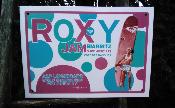 Grande plaque émaillée Surf Roxy Jam Biarritz Festival 2008