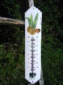 Thermomtre maill Jardin Marronnier Armail Emalia: thermomtre extrieur maill 35 cm