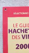Plaque émaillée Guide hachette des vins Millésime 2006