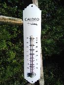 Thermomètre métal émaillé Caldéo sobre et élégant 30 cm