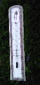 Grand thermomtre bois dcoration jardin 50 cm