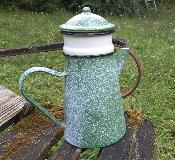 Cafetire maille  filtre tous feux vert mouchet 1,5L Armail Emalia