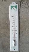 Thermomtre extrieur maill publicitaire Vosges 50 cm: thermomtre mail dcoratif jardin maison