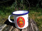 Mug émaillé commémoratif 1914-2014 anciens combattants bataille de Nery