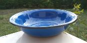 Plat maill saladier dco bleu 26 cm vaisselle maille originale