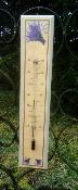 Thermomtre bois dcoratif Lavande Provence 50 cm made in France