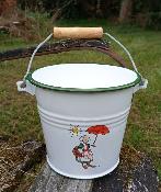 Petit seau maill Bcassine parapluie ide cuisine dco mail et cetera
