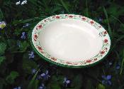 Assiette maille  dco coquelicot  vaisselle maille mail et cetera