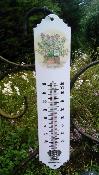 Thermomtre fleur jardin maill Vintage: thermomtre mail extrieur 30 cm