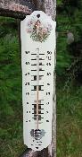 Thermomtre dco maill oiseaux: thermomtre mail extrieur 25 cm