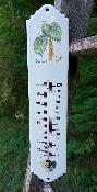 Thermomtre maill dco Tilleul, thermomtre mail extrieur