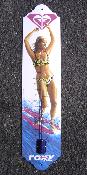 Plaque maille Grand Thermomtre maill vintage Pin'up Roxy Quiksilver