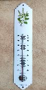 Thermom�tre �maill� d�coratif Plantes Aromatiques basilic 30 cm