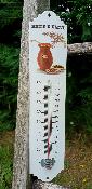 Thermomtre maill pot huile d'olive: thermomtre mail extrieur dcoratif