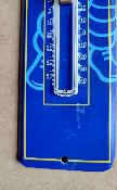 Thermomètre publicitaire émaillé Pneus Michelin Bibendum pièce rare 35 cm