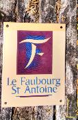 Plaque maille Paris Faubourg Saint Antoine parfait tat