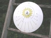 Cadran solaire qualit plaque maille bombe Proust made in France